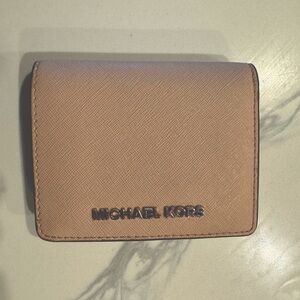 Michael Kors Jet Set wallet - light pink